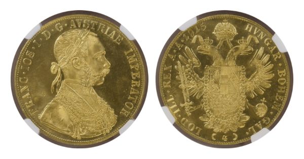フランツ・ヨーゼフ1世 ダカット金貨の価値や種類とは？